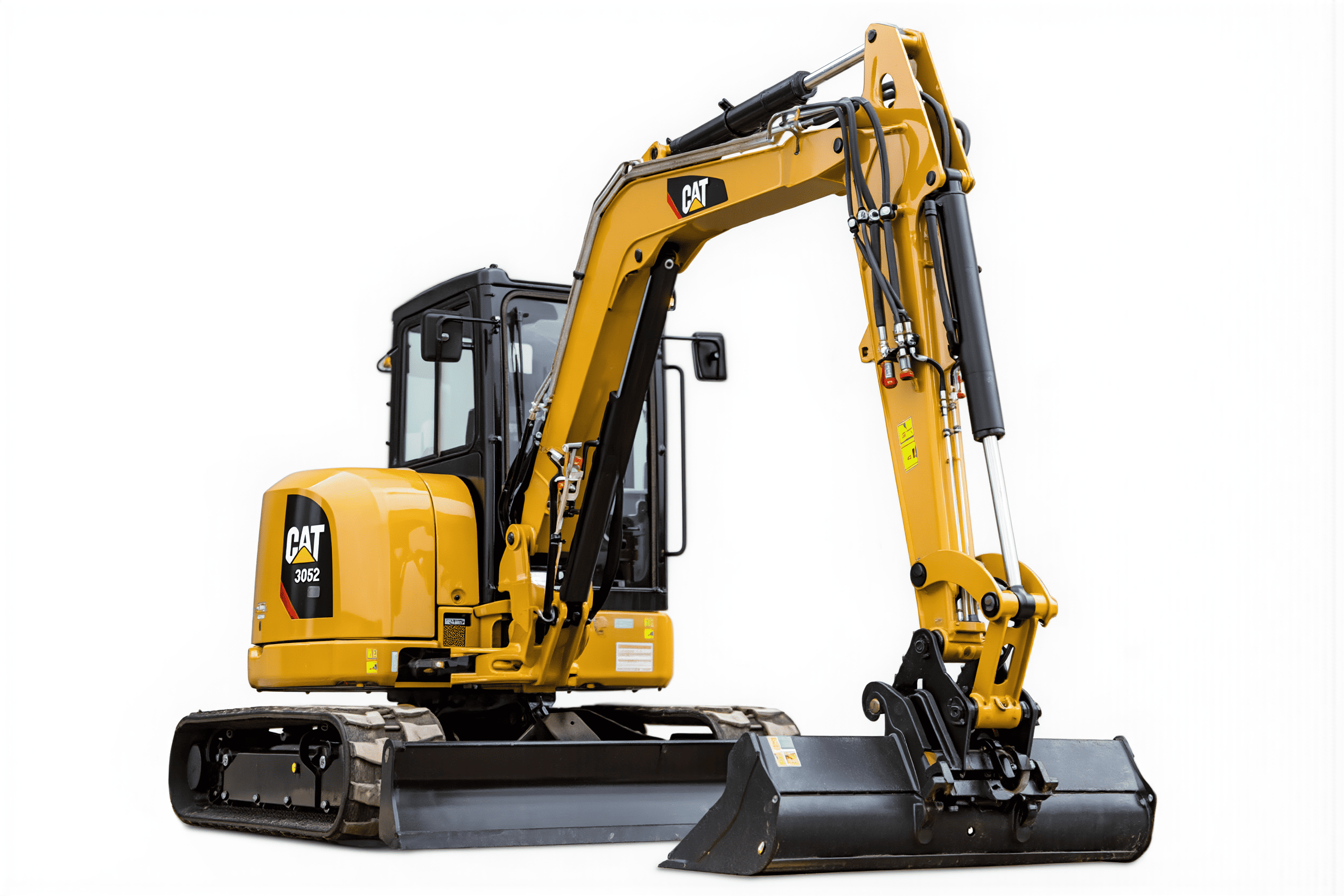 Excavator available to rent
